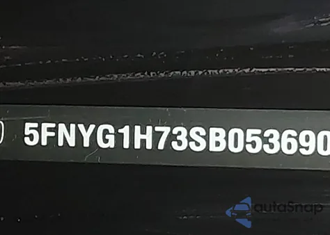 2025 Honda Pilot Touring из США, поврежденный, VIN 5FNYG1H73SB053690